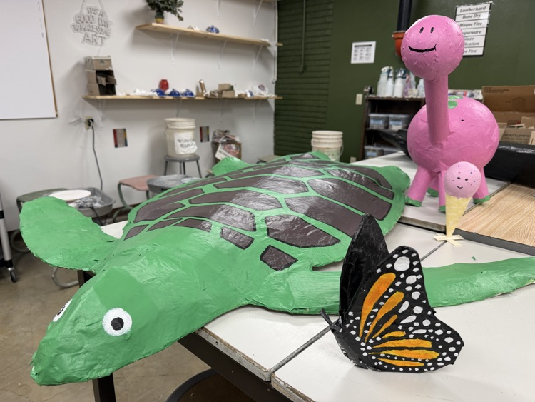 Sculpture: Cardboard Creations #SupportTheArts