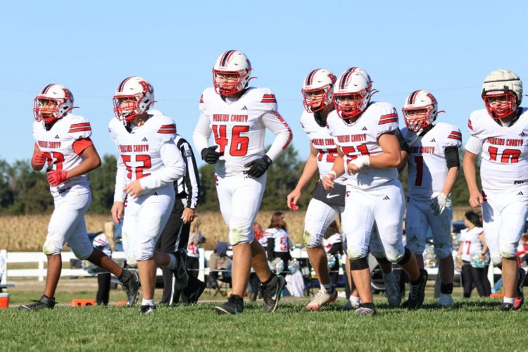 Final. Perkins Co. - 30 Hi-Line - 20 🏈 #plainsmenpride 📸 Melissa Sauder