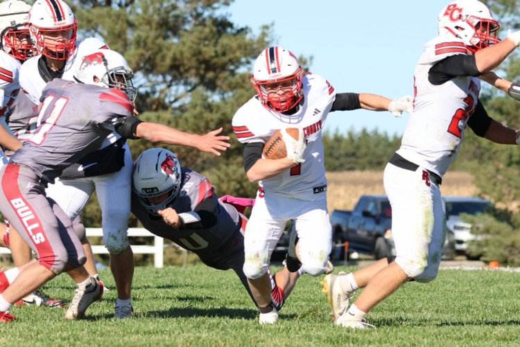 Final. Perkins Co. - 30 Hi-Line - 20 🏈 #plainsmenpride 📸 Melissa Sauder