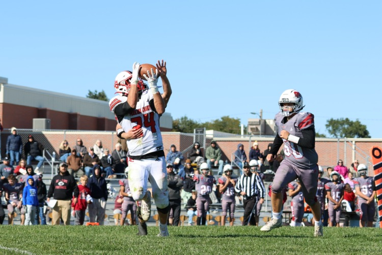 Final. Perkins Co. - 30 Hi-Line - 20 🏈 #plainsmenpride 📸 Melissa Sauder