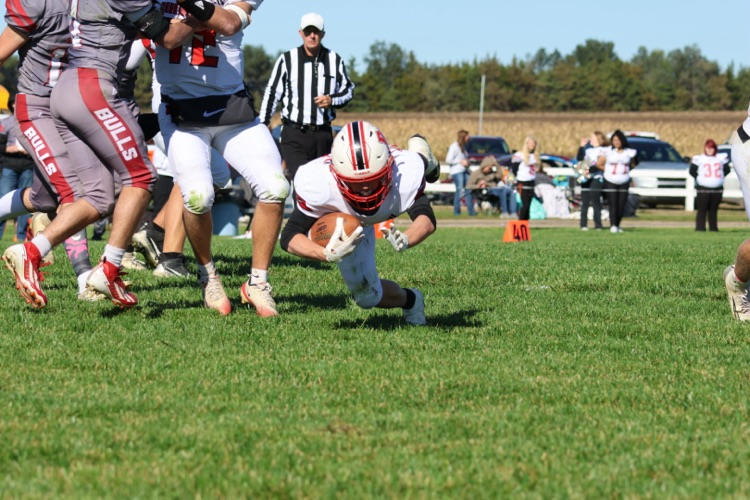 Final. Perkins Co. - 30 Hi-Line - 20 🏈 #plainsmenpride 📸 Melissa Sauder