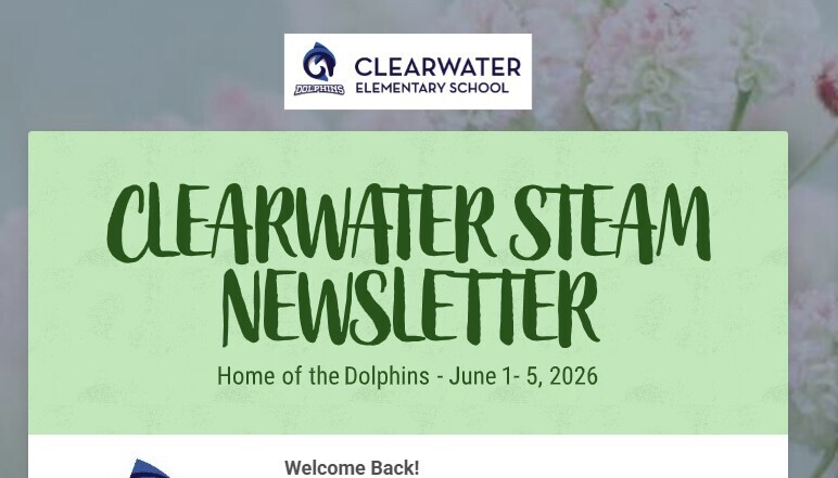 Clearwater Newsletter