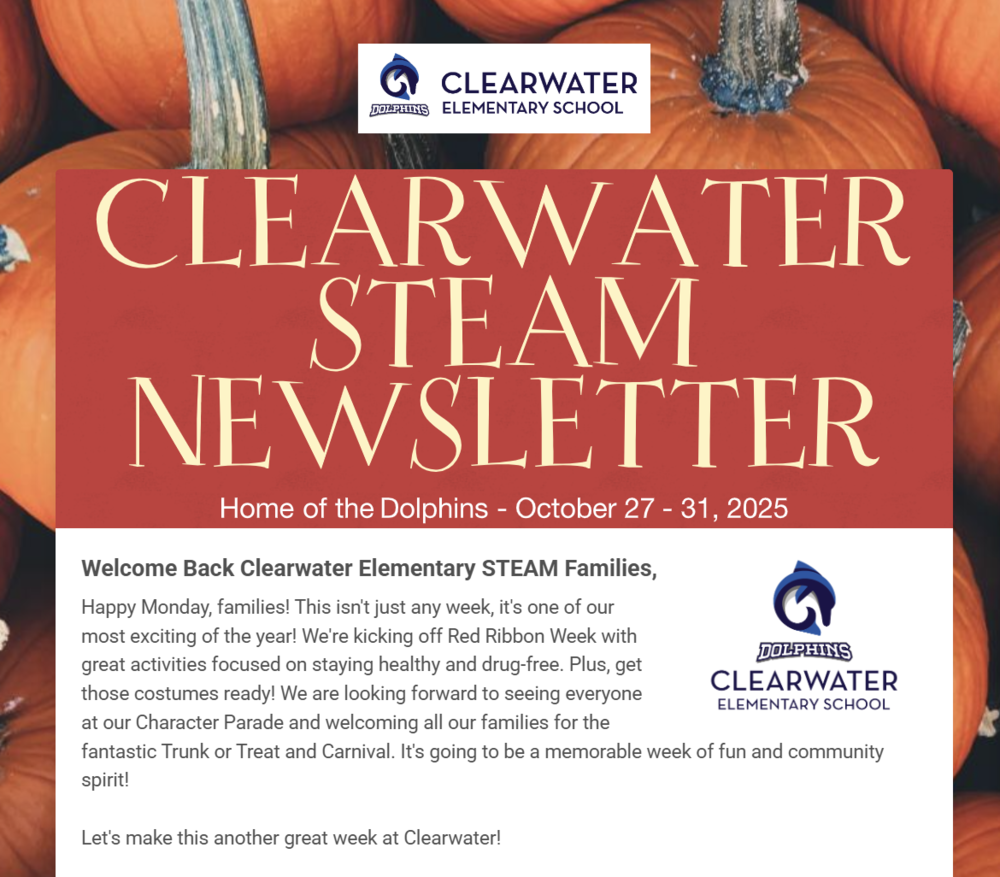 Clearwater Newsletter