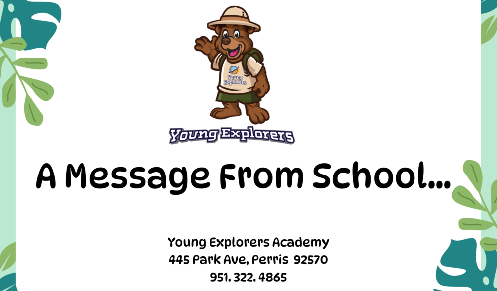 message from school