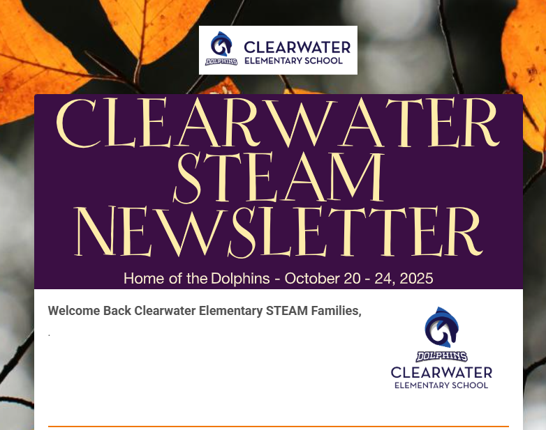 Clearwater Newsletter