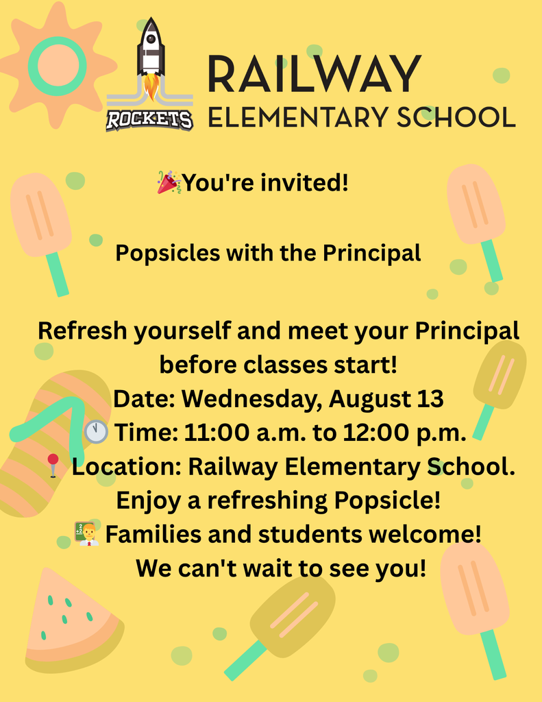 Popsicles with the Principal