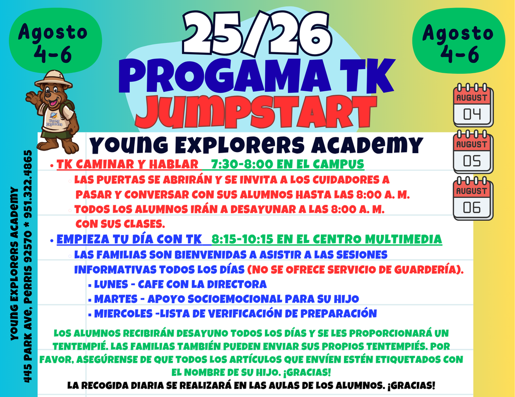 Jumpstart Program SPAN