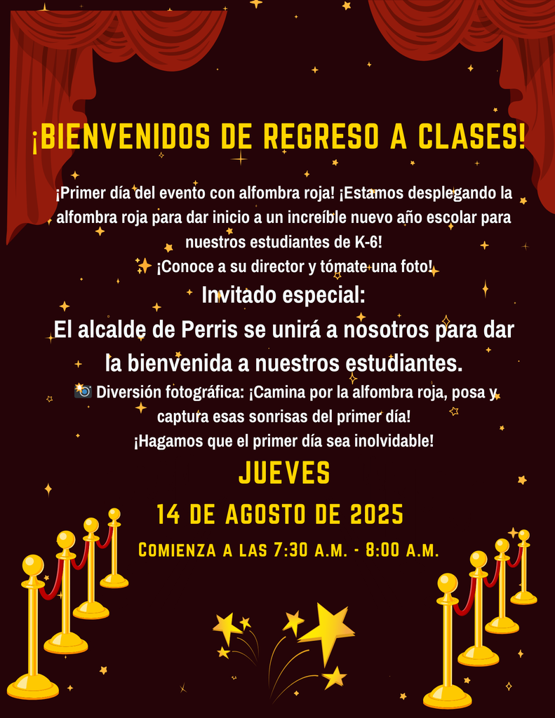 ¡Bienvenidos de regreso a clases!