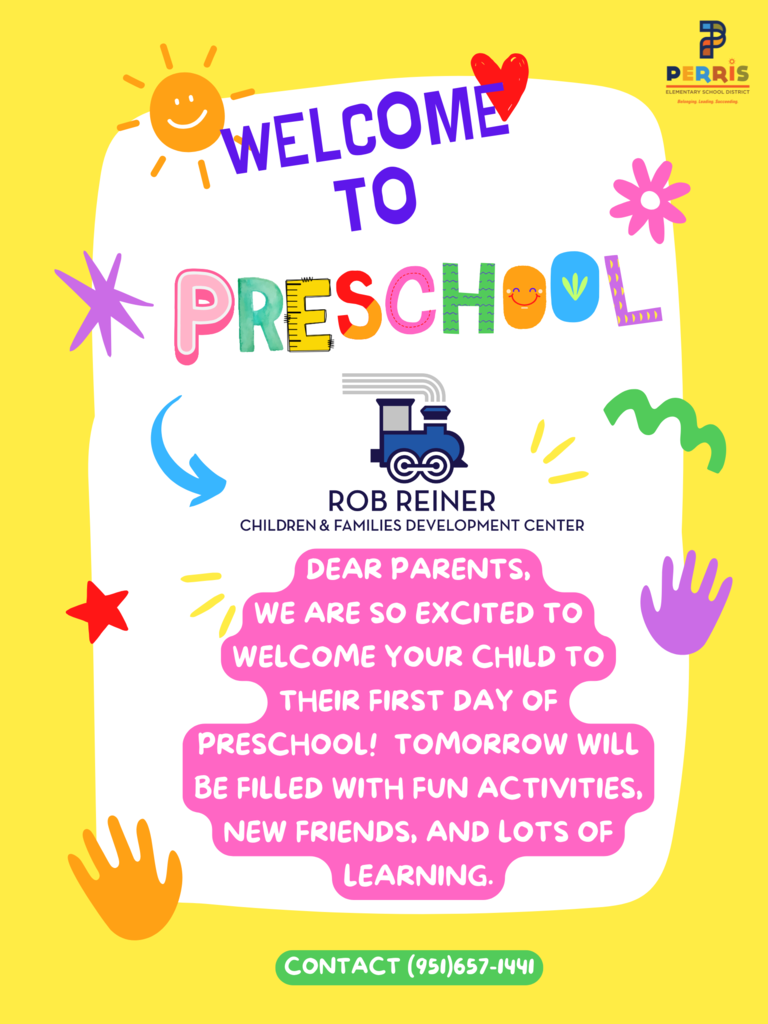 Welcome to Preschool!