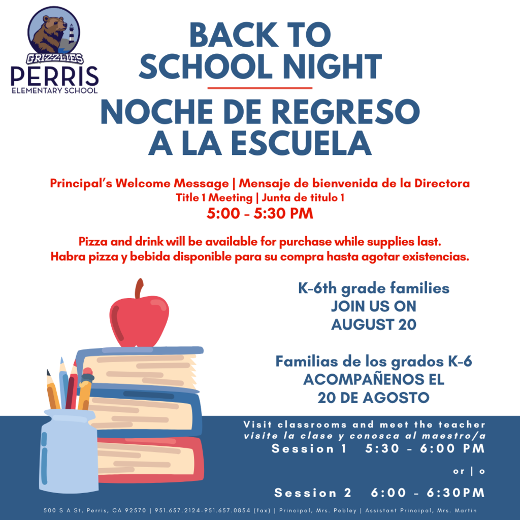 Back to School Night
