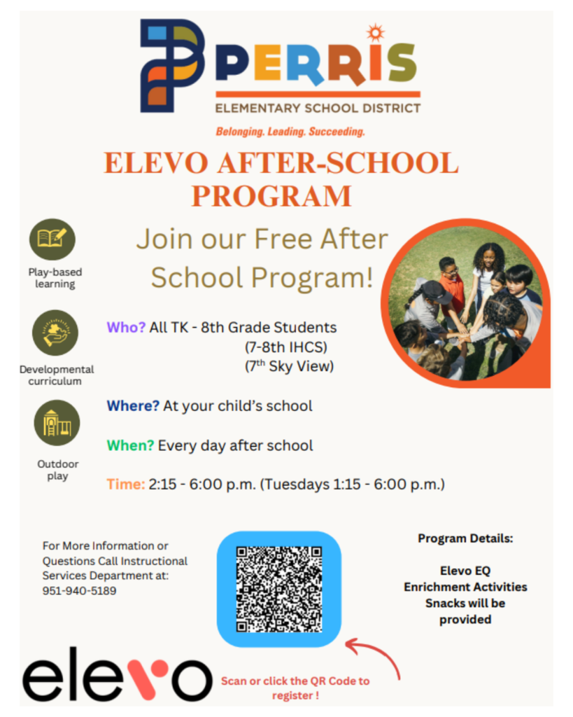 ELEVO AFTER SCHOOL PROGRAM