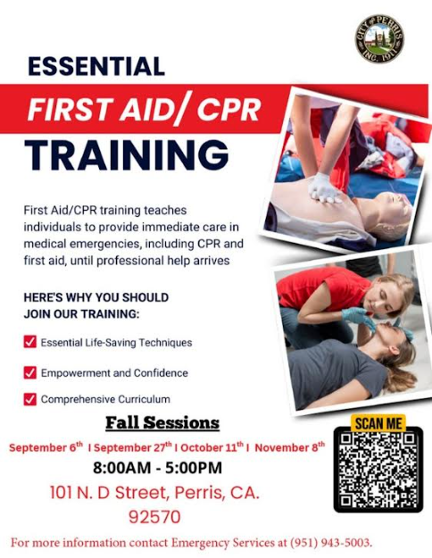 CPR training 