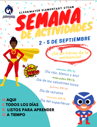 Semana de Actividades 2-5 de Septiembre