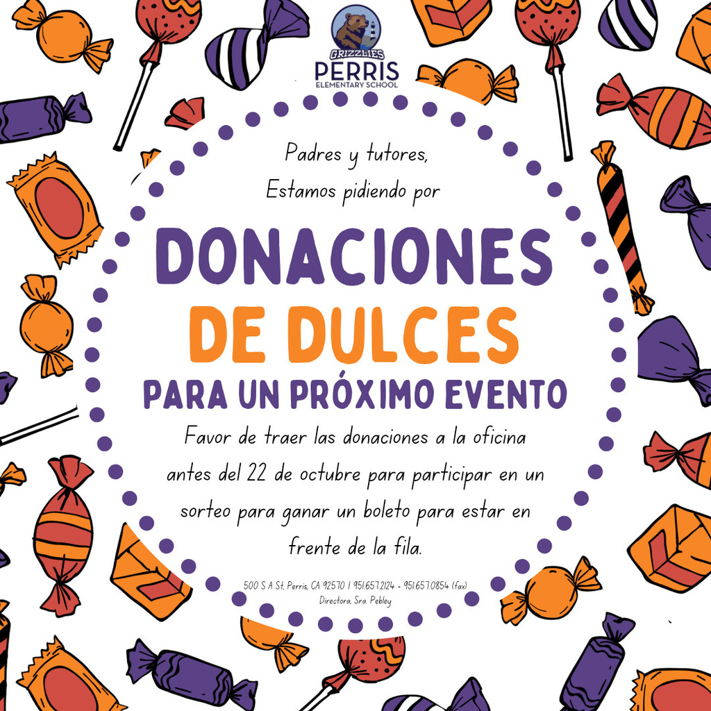 candy donations