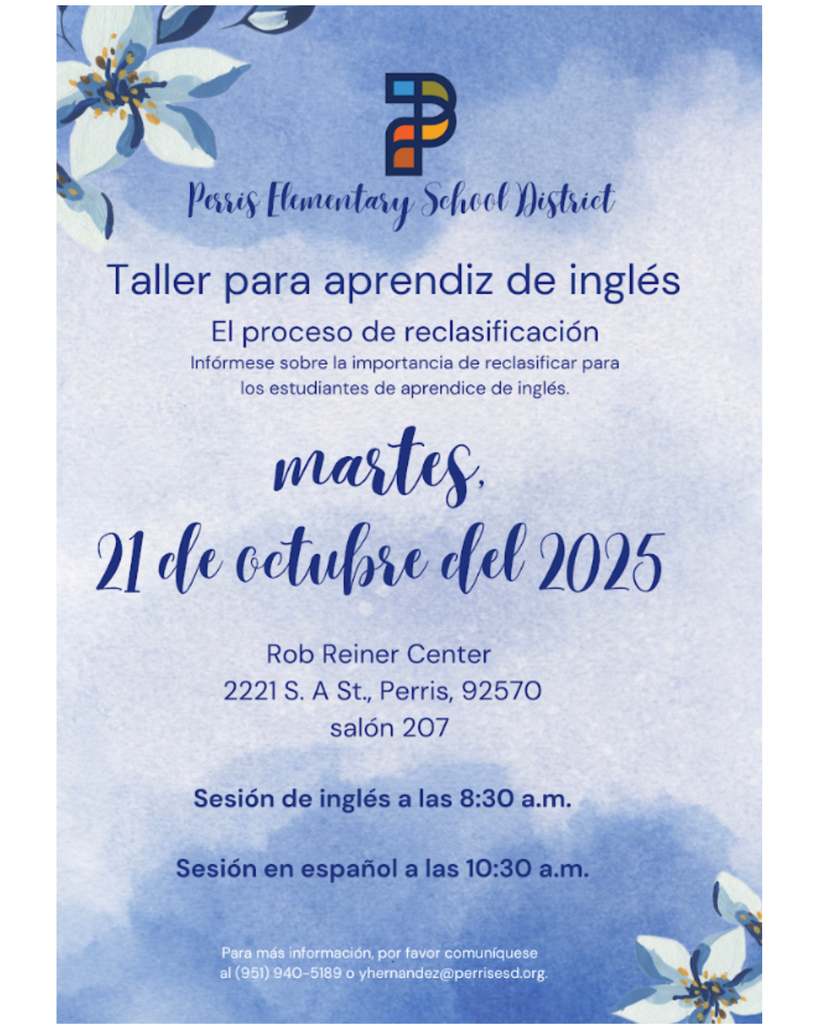 English Learning Reclassification Workshop