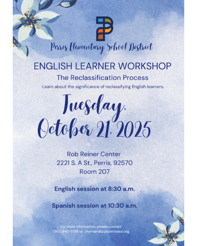 English Learning Reclassification Workshop