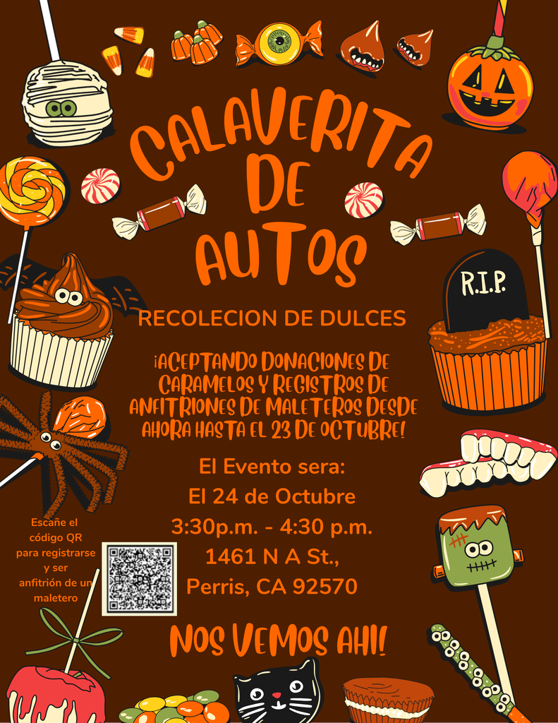 Trunk or Treat- Spanish