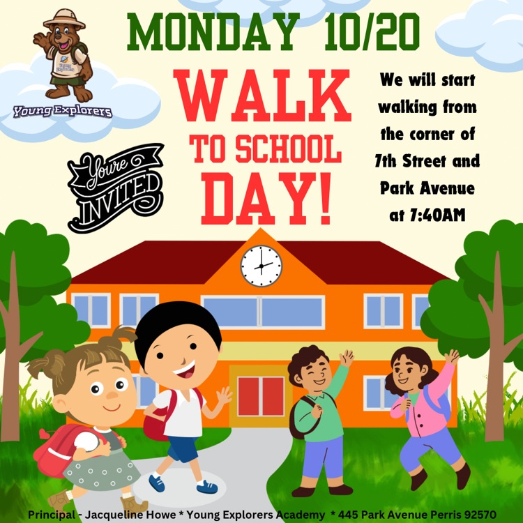 walk to school day E
