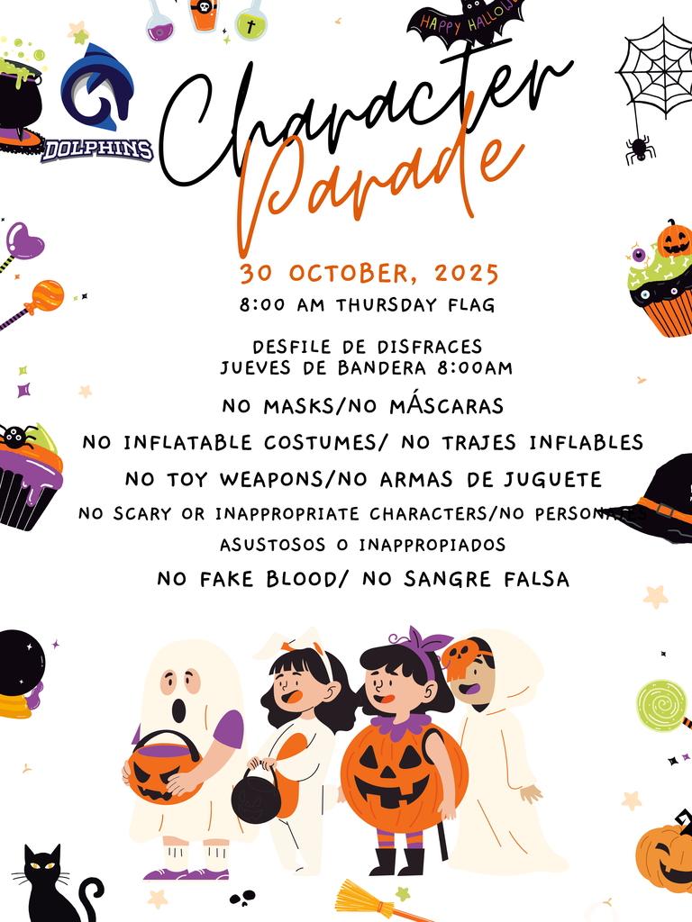Character Parade / Desfile de Disfrases