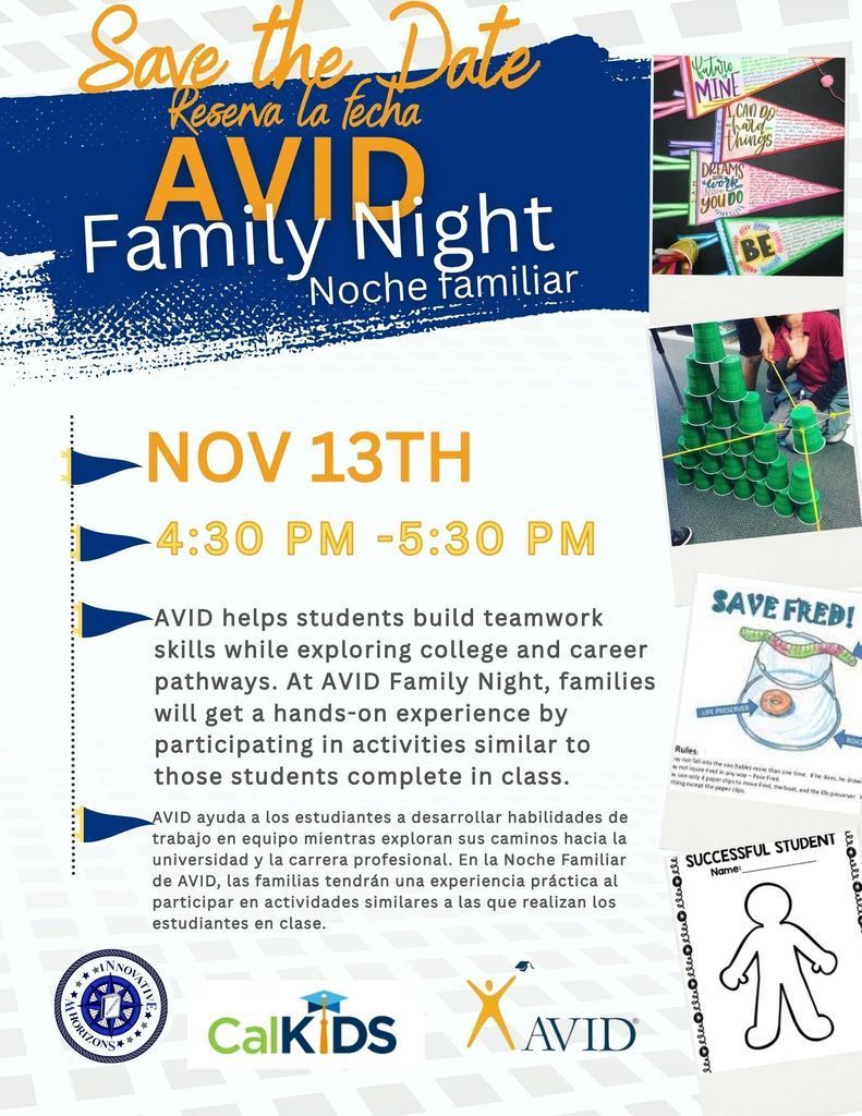 AVID Family Night