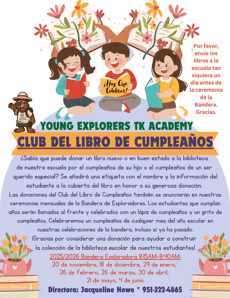 Birthday Book Club Info (S)