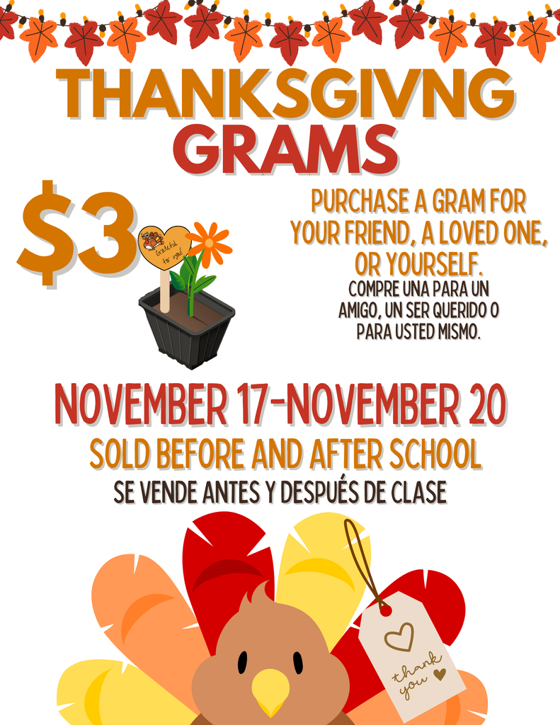 thanksgiving grams flyer
