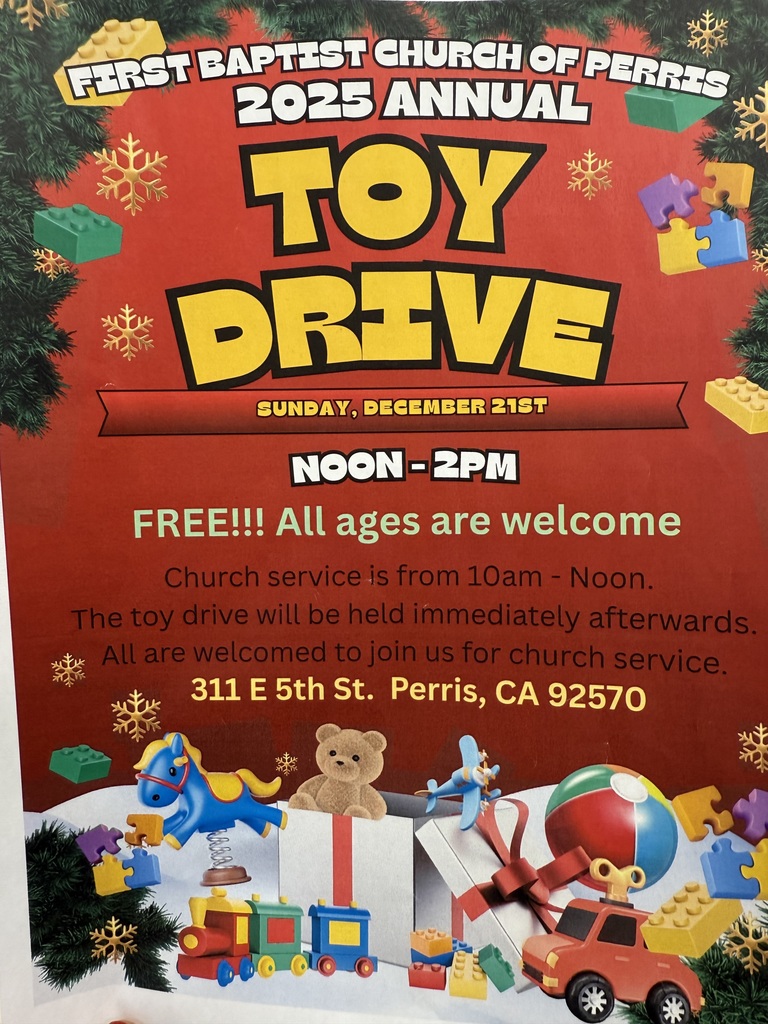 toy drive flyer