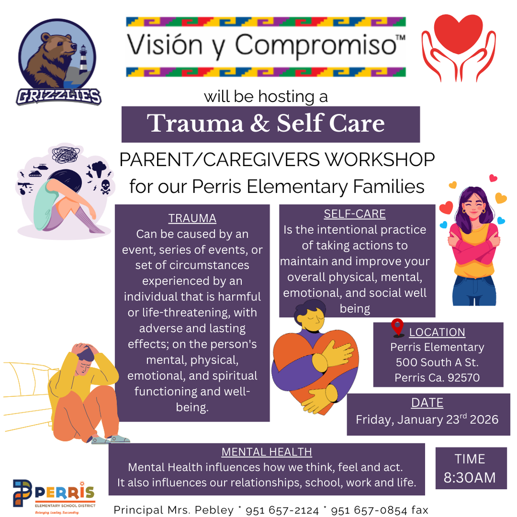 Parent Workshop January 2026 "Trauma and Selfcare"