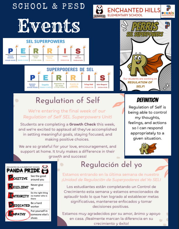 School Newsletter Page