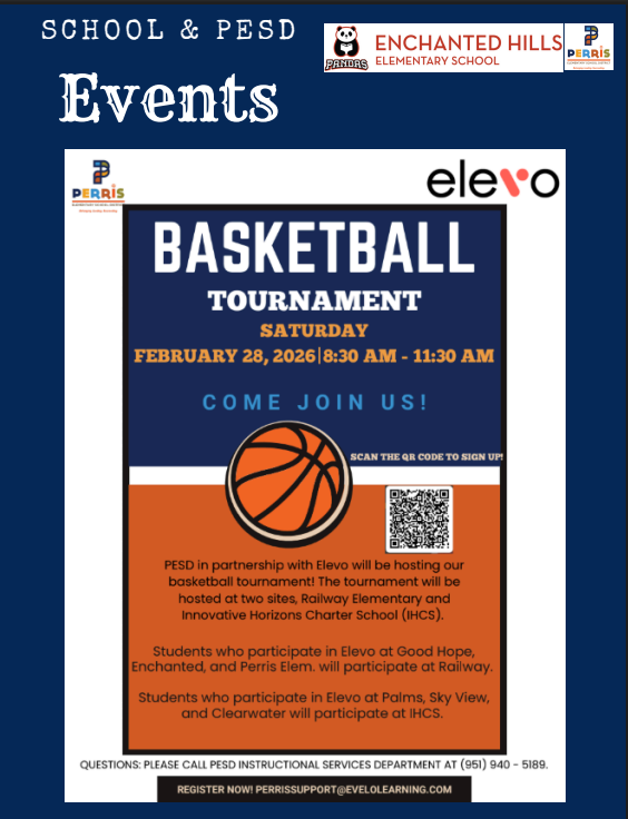 School Newsletter Page