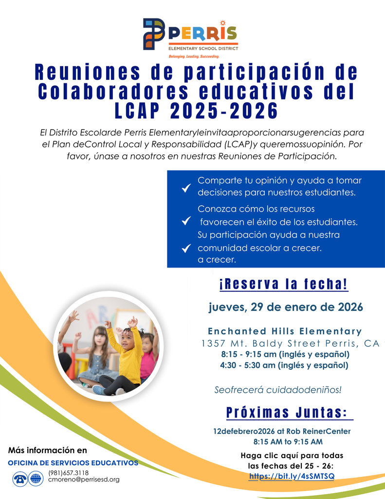 Los Esperamos! We look forward to seeing you!