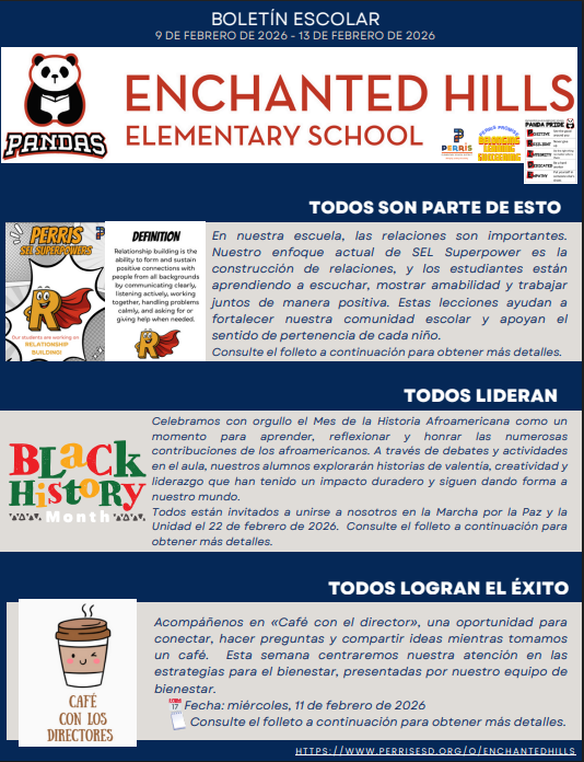 School Newsletter Page