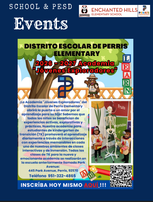 School Newsletter Page