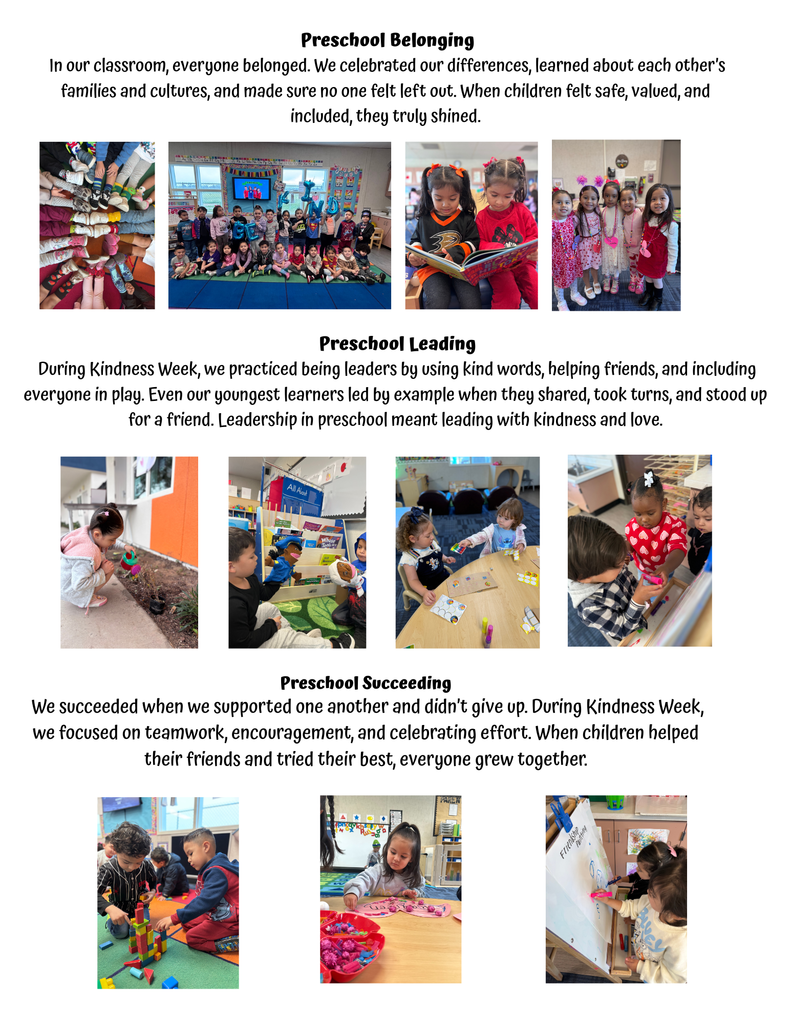 Preschool Newsletter