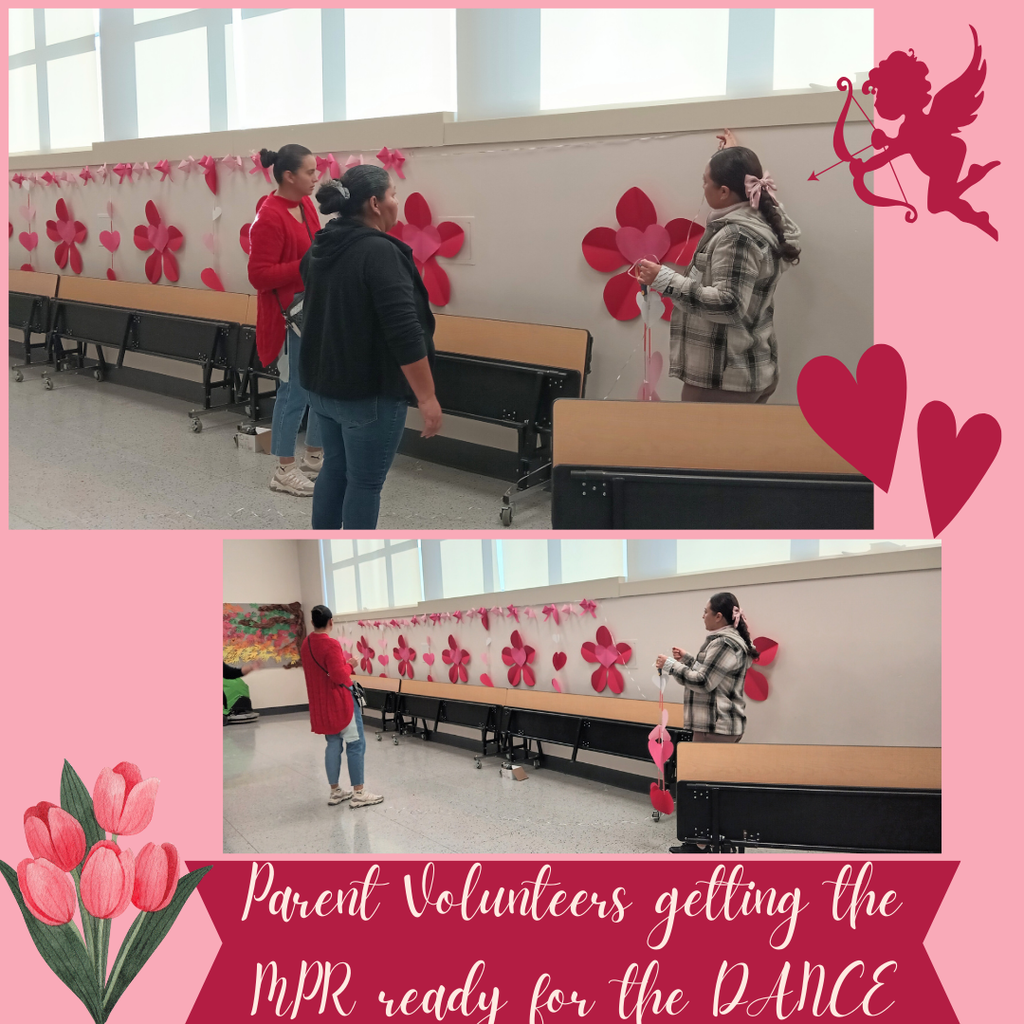 Parent Volunteer February Deco