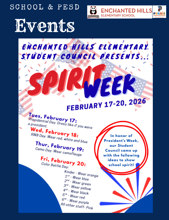 School Newsletter Page