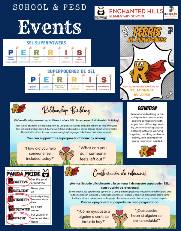 School Newsletter Page