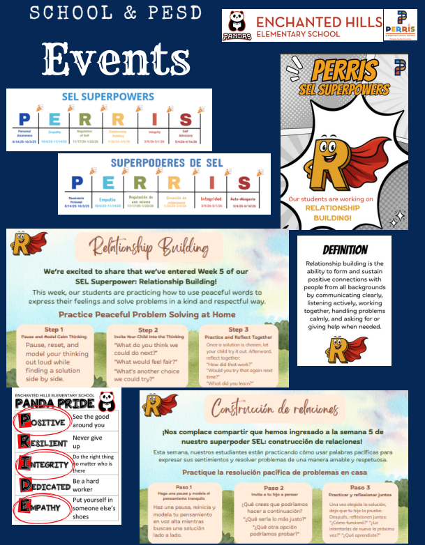 School Newsletter Page