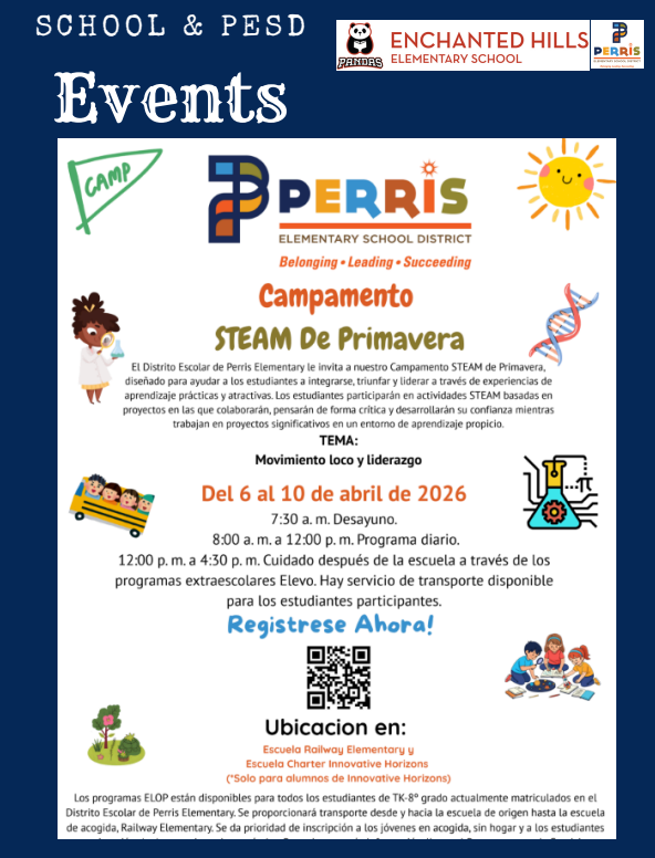 School Newsletter Page