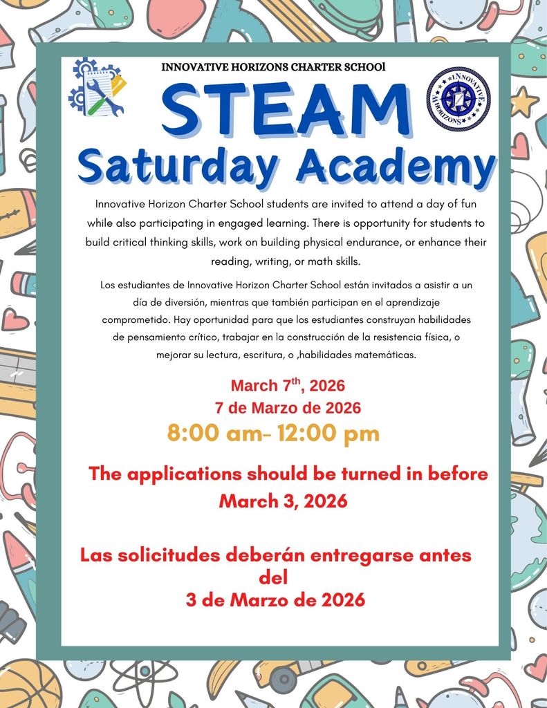 Saturday Academy March 7th