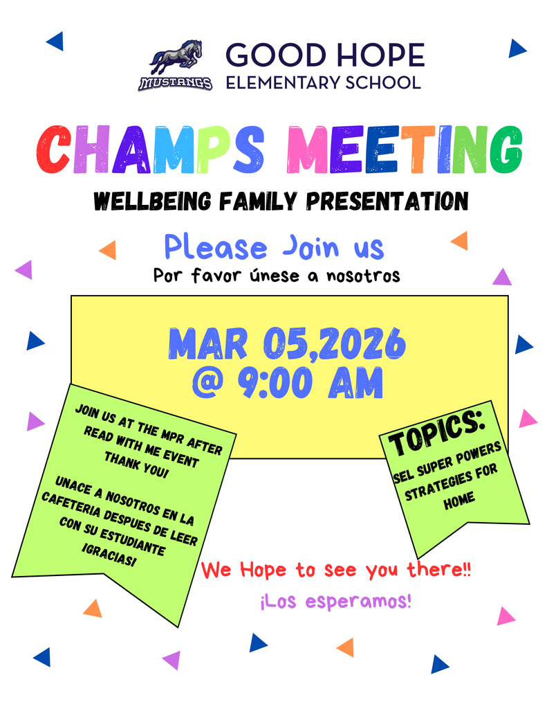 CHAMPS flyer