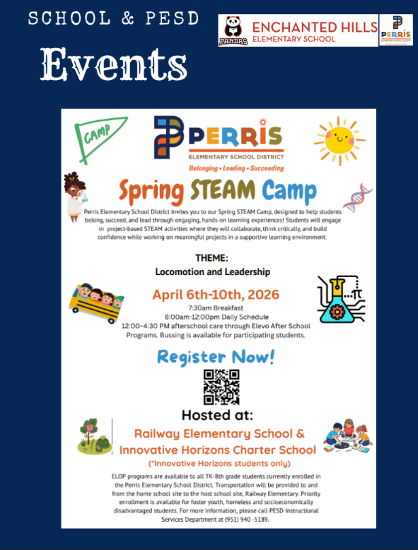 School Newsletter Page