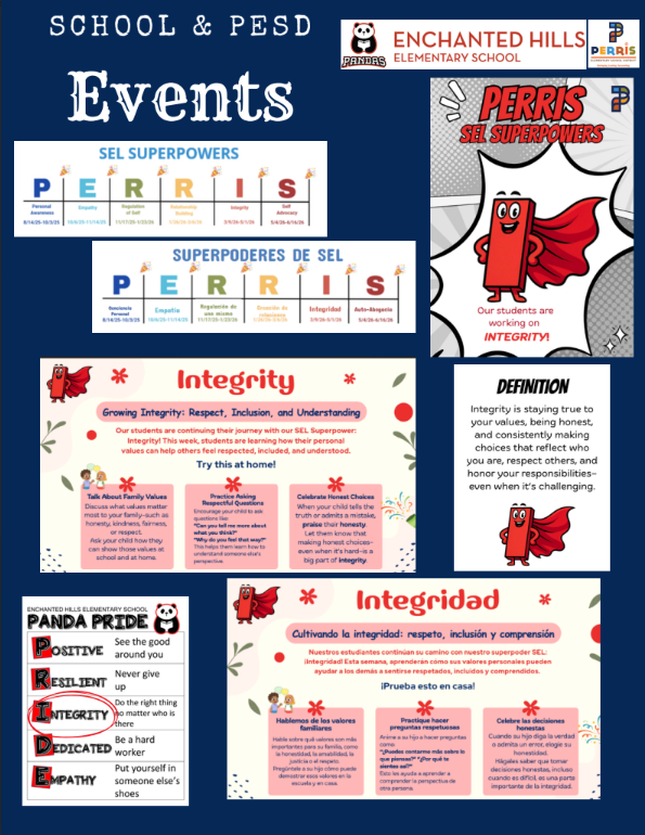 School Newsletter Page