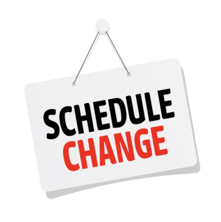 Schedule Change