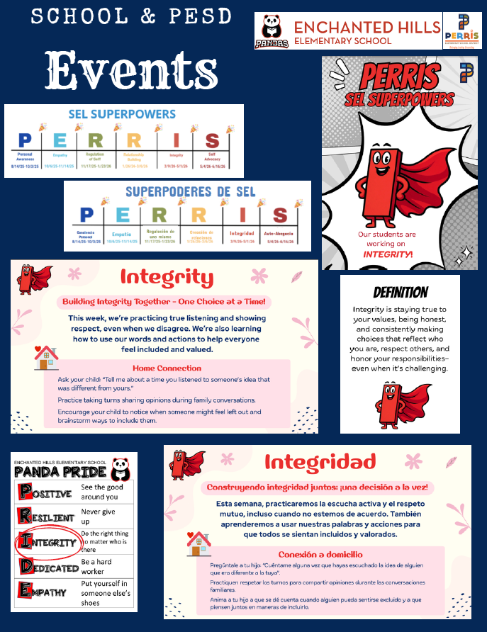 School Newsletter Page