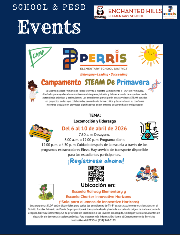 School Newsletter Page