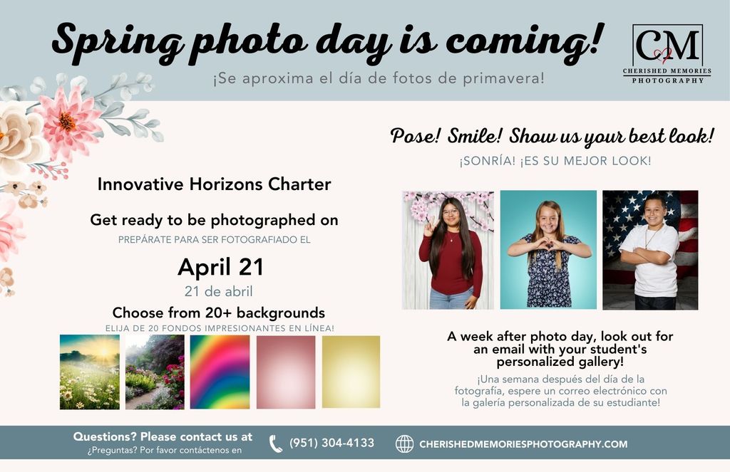 Picture Day April 21st