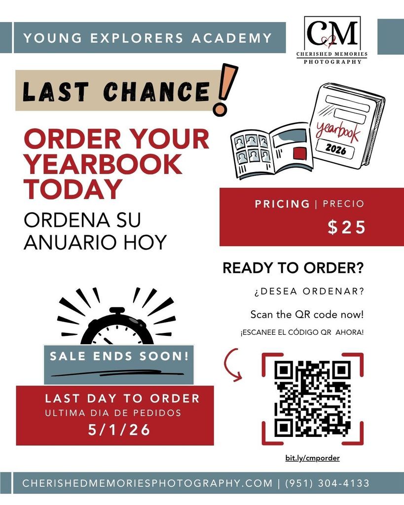 Last Chance Yearbook Sale