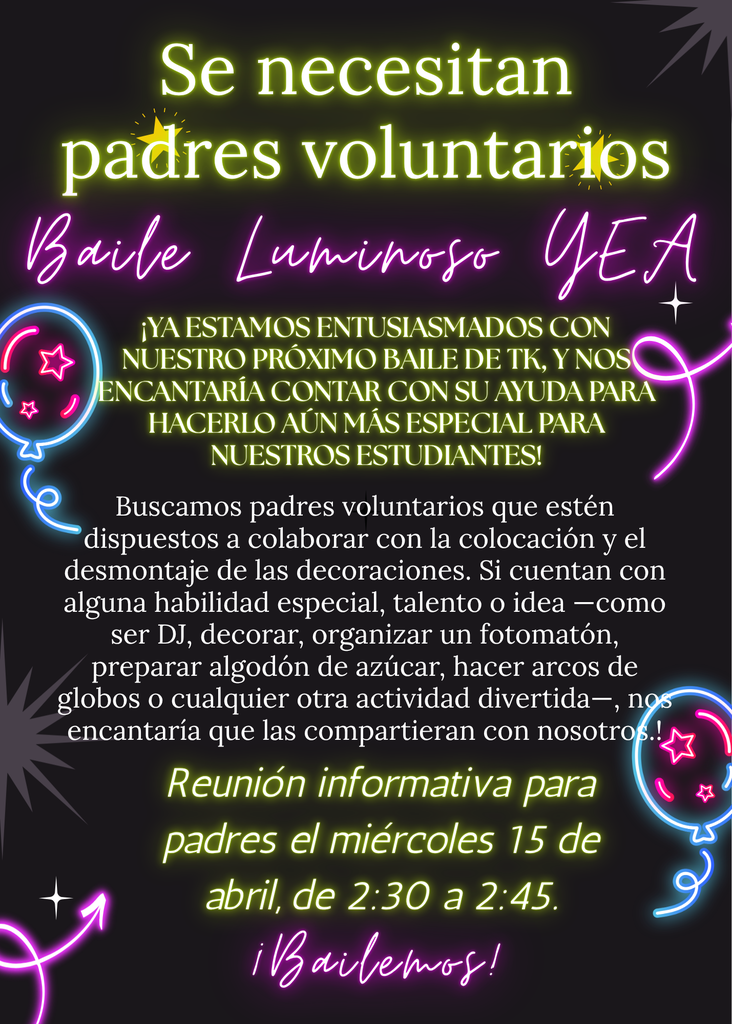 Parent Volunteer - SP