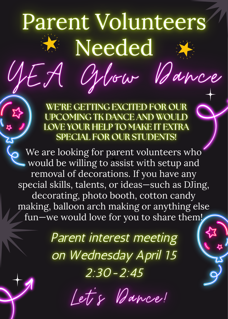 Parent Volunteer - E